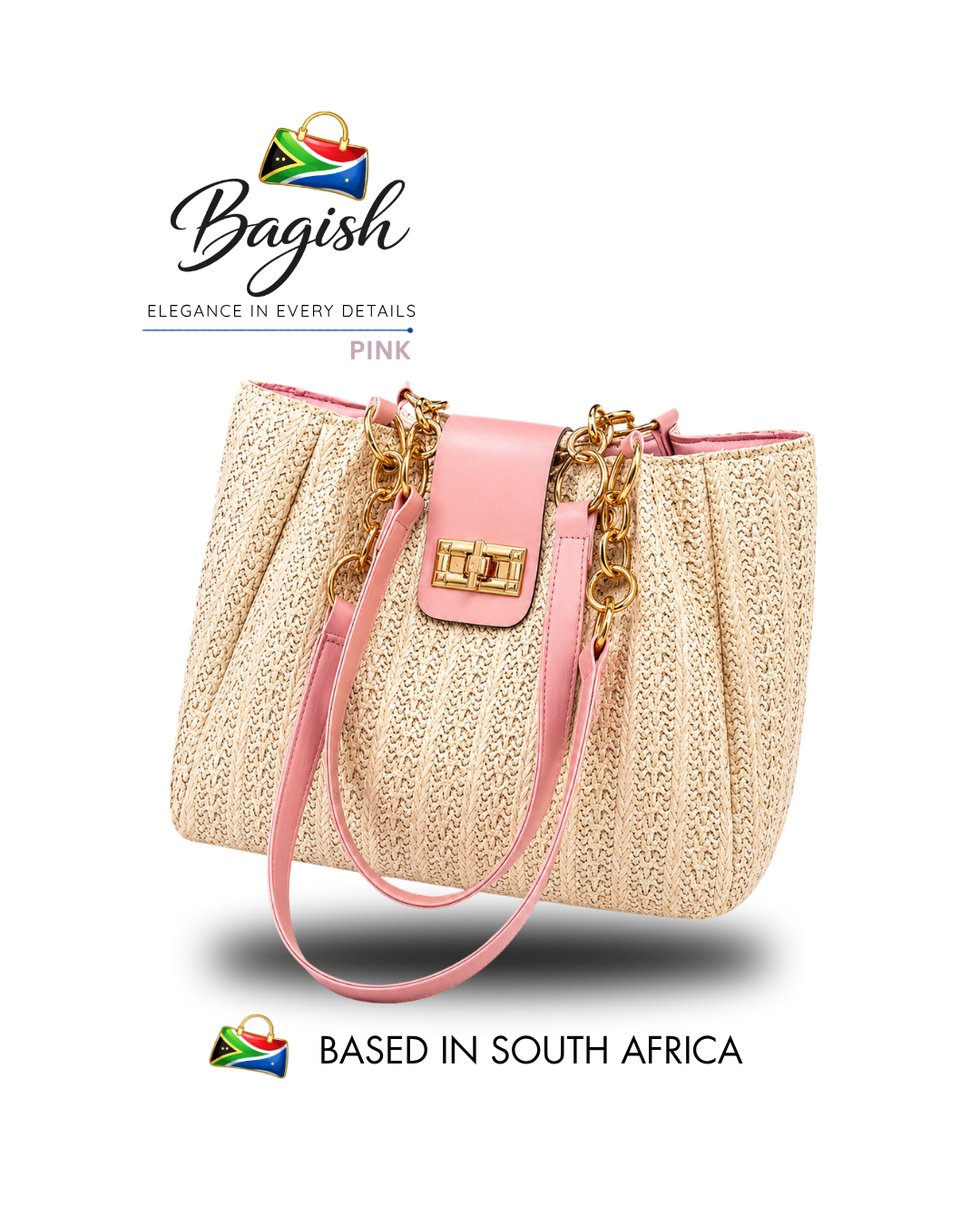 Bagish™  Straw Braid Bag