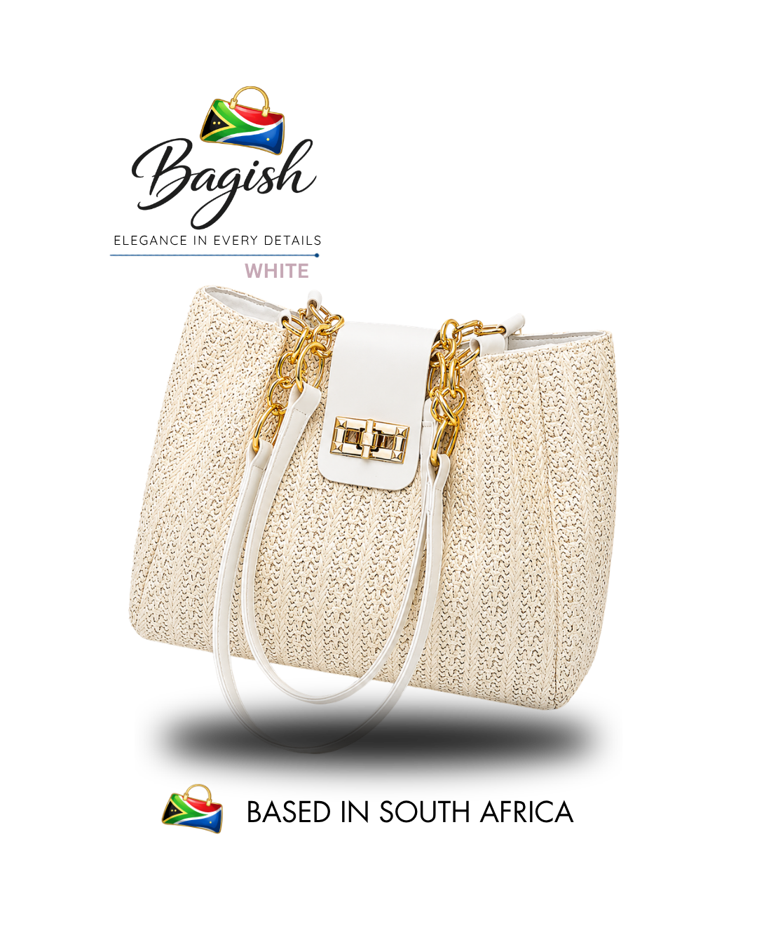 Bagish™  Straw Braid Bag