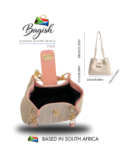 Bagish™  Straw Braid Bag